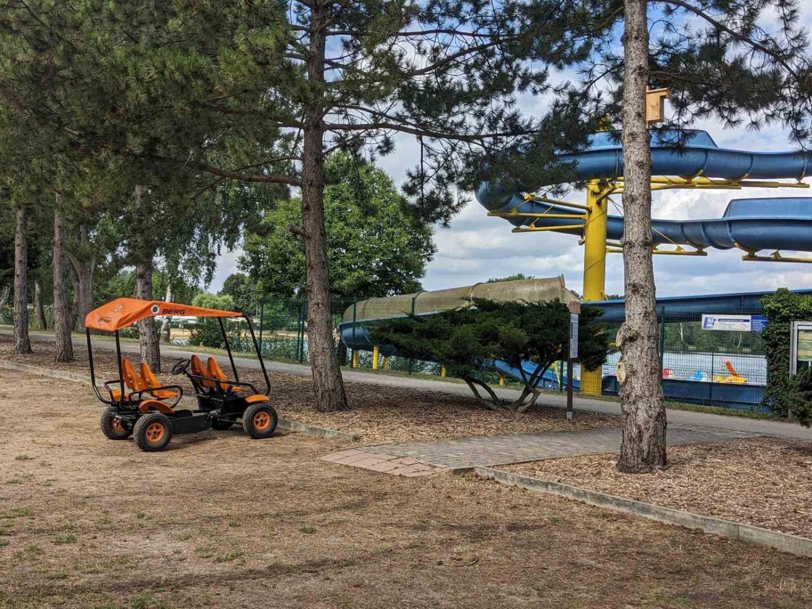 Вилла Gruener Bungalow Am Kiebitzsee Falkenberg/Elster Экстерьер фото