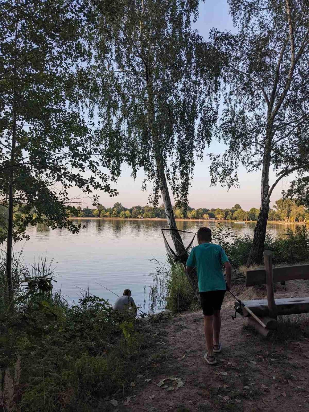 Вилла Gruener Bungalow Am Kiebitzsee Falkenberg/Elster Экстерьер фото