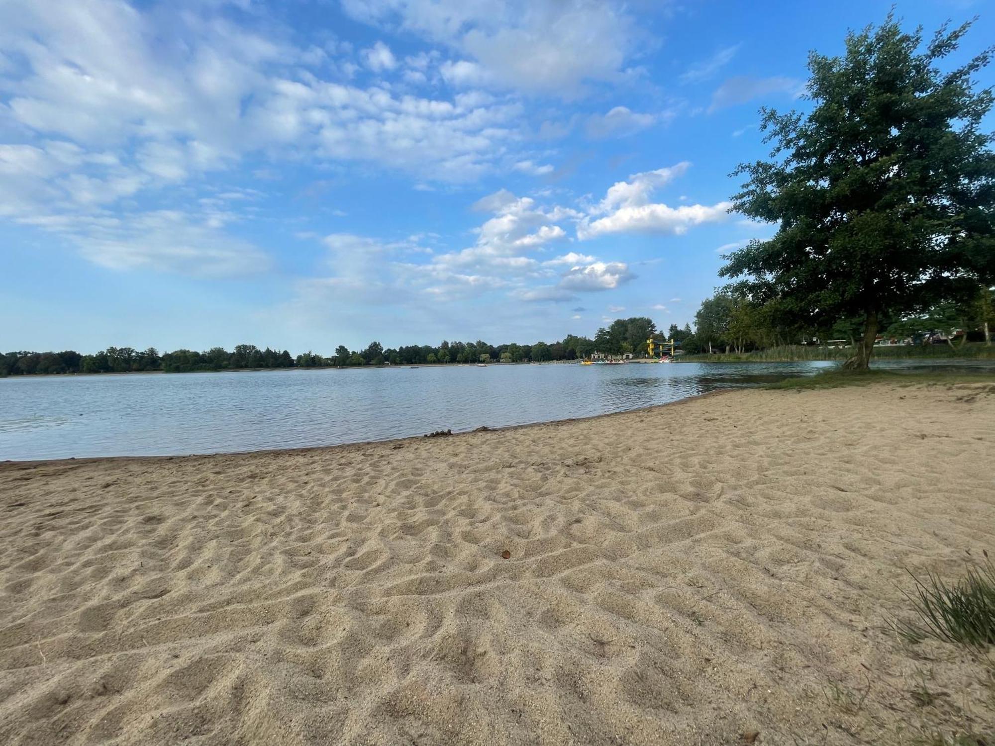 Вилла Gruener Bungalow Am Kiebitzsee Falkenberg/Elster Экстерьер фото