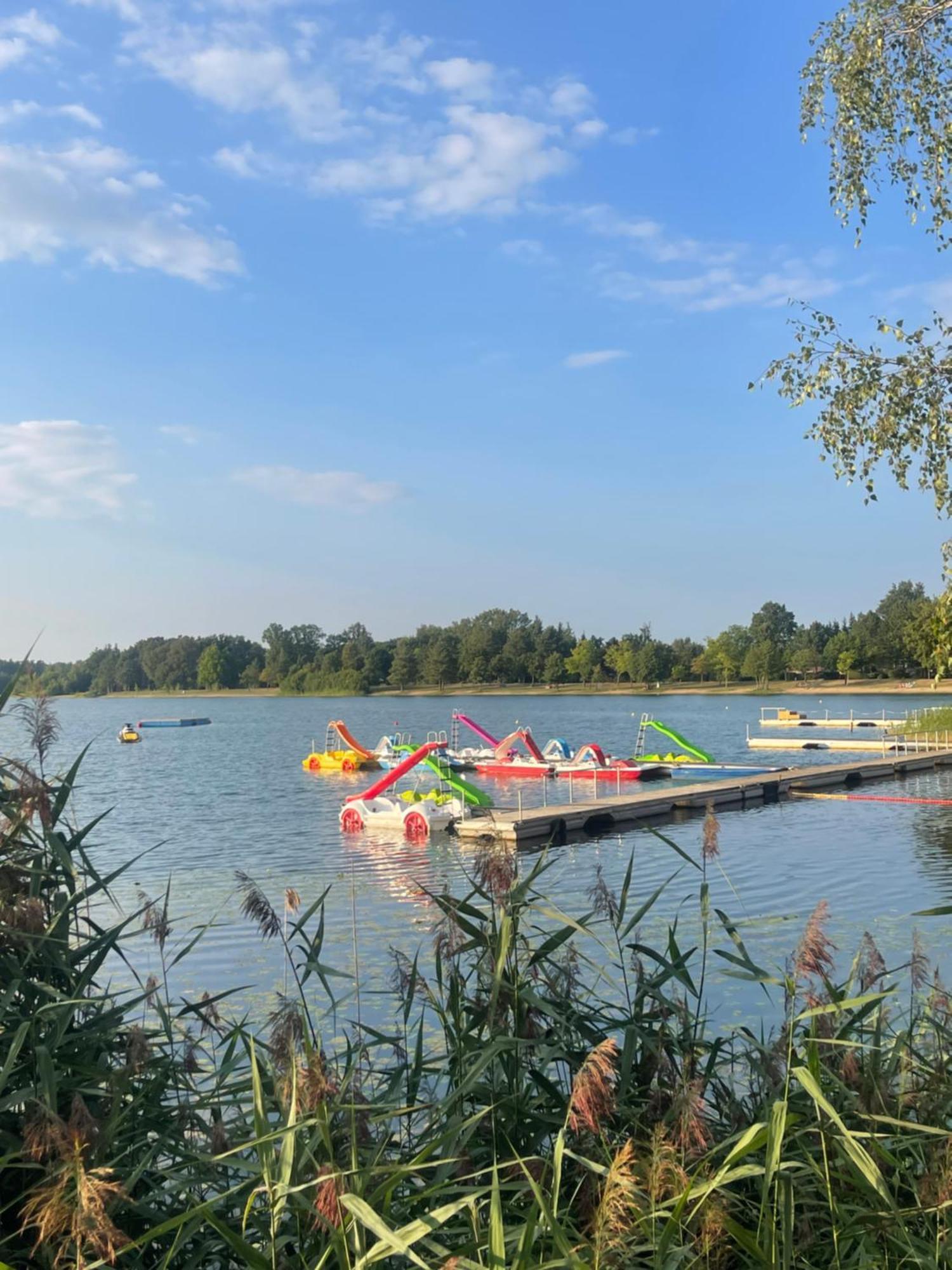 Вилла Gruener Bungalow Am Kiebitzsee Falkenberg/Elster Экстерьер фото