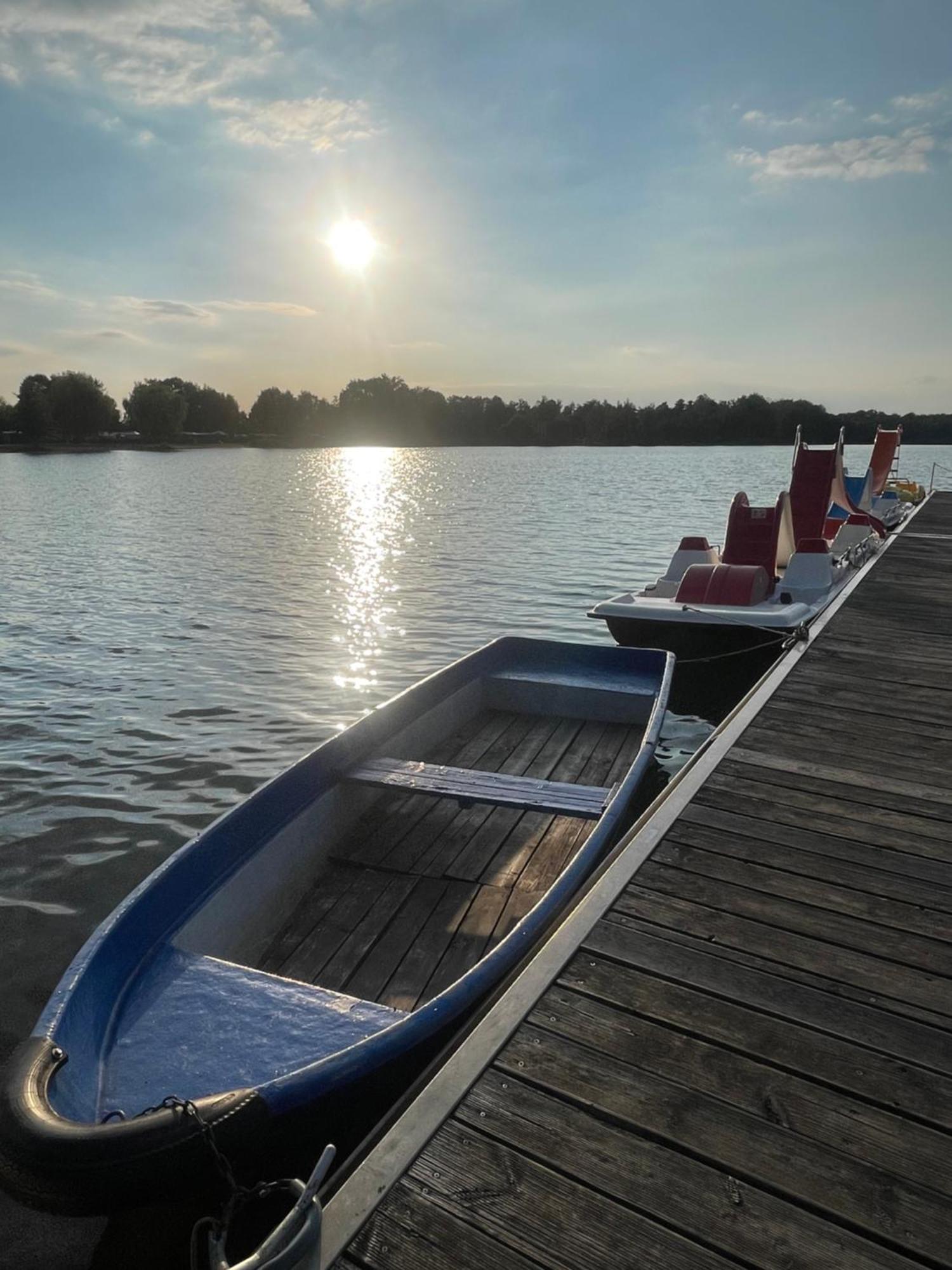 Вилла Gruener Bungalow Am Kiebitzsee Falkenberg/Elster Экстерьер фото